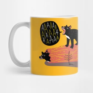 Screaming Tasmanian Devil Mug